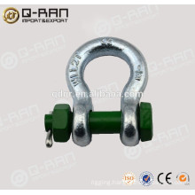 Bolt Type Shackle 2130/Rigging Drop Forged Zinc Plated Bolt Type Shackle 2130